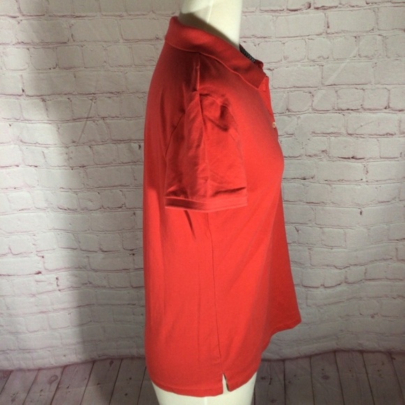 Nautica Red Short Sleeve Polo Shirt - Size Large - Picture 3 of 6